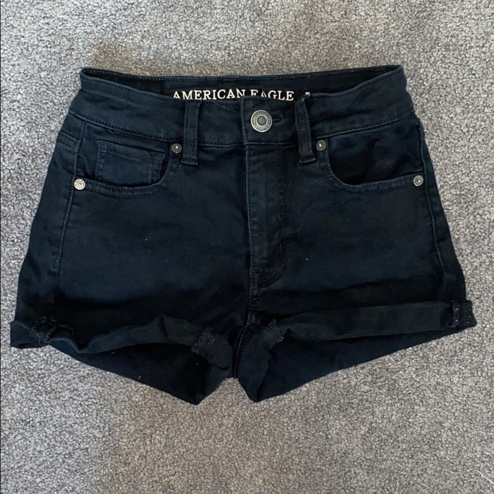 american eagle jean shorts